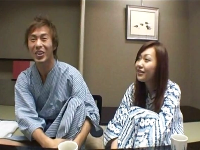 Nana Konishi Asian doll has some hot sex on a trip