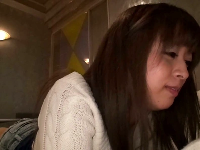 Naughty teen with pink pussy Mamika ohara likes sex games