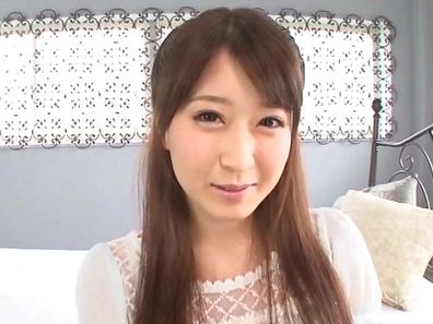 Long-haired Asian girl Arisa Misato enjoys cock and fingers in pussy