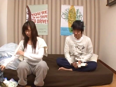 Glorious Japanese teen cutie gets licked and pounded hard