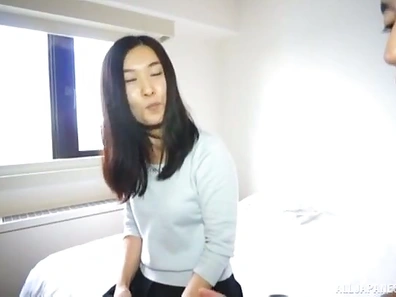 Dude Explores Every Inch of Stunning Japanese Lass's Body with Passionate Touches