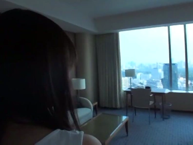 Japanese girl enjoys a steamy cunnilingus indoors