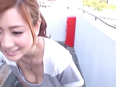 Sassy Kaori Maeda sucking hige dick like an expert