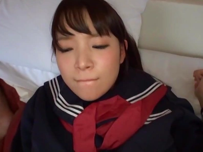 Asou haruka performs erotic blowjob