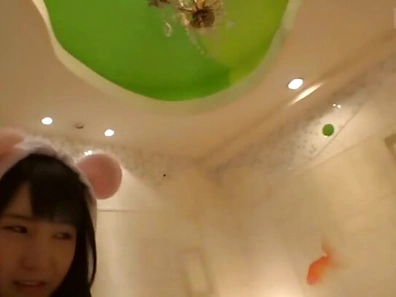 Japanese amateur tries cock in sensual POV scenes