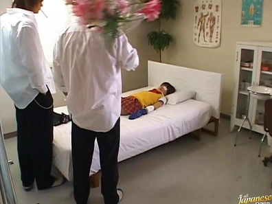Aimi Asian doll plays a hot sex game