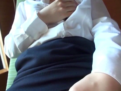 Hardcore fuck for amateur Asian teen in sexy pantyhose