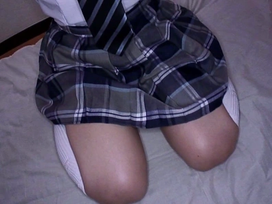 Minami Machida enjoys a hot wax action