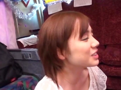 Aimi Yoshikawa sucks and strokes really good