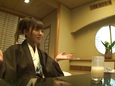 Precious babe Aino Kishi rear fuck and cum in mouth