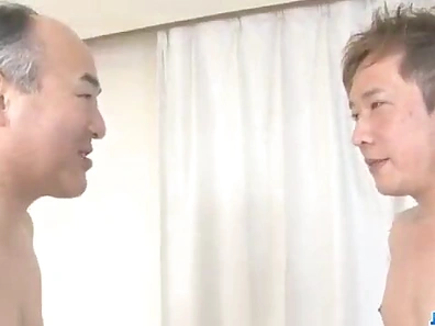 Sizzling Ruri Hayami enjoys passionate sex trio with two dudes intensely