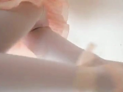 Hot Blonde with Natural Tits Strips Teasingly Showing Her Sexy Ass Up Close