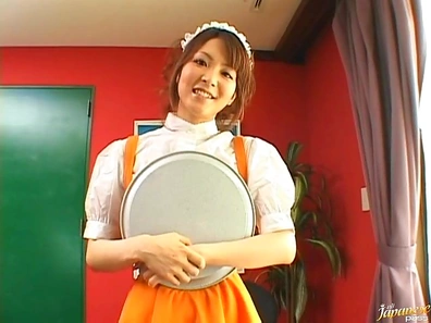 Miku Ohashi Hot Asian doll enjoys cosplay sex