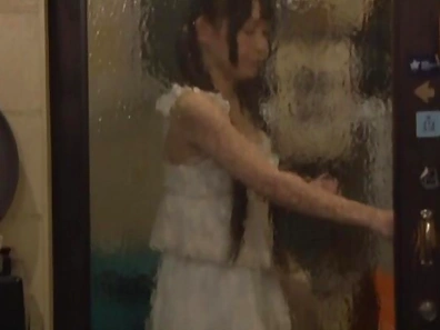 Horny young babe Kiyuri Aoki rides dick with her hairy pussy