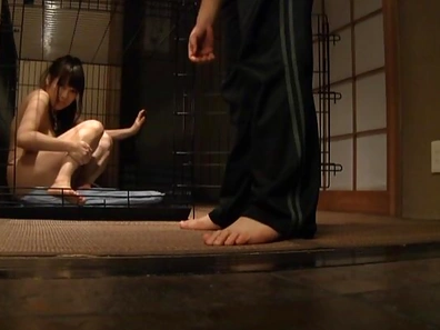 Body licking for Asian teen Yuri Satou in shower