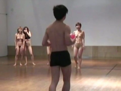 Japanese Girls Play Games While Stripping Naked