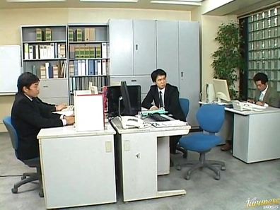Meguru Kosaka is a hot Asian office girl