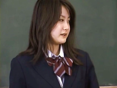 Sweet Japanese teen is sexy and hot
