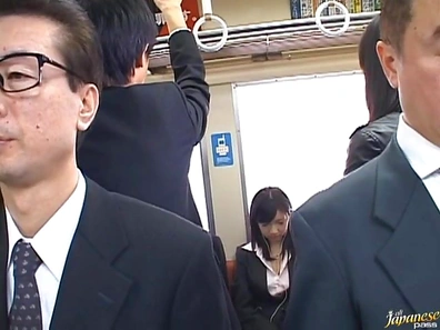 Hot Japanese teen in hard sex action