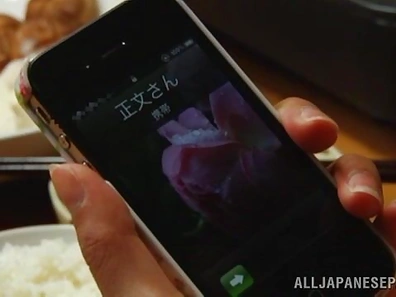 Guy gets a great blowjob from housewife Haruki Aoyama