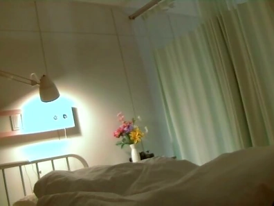 Voyeur loves watching horny nurse playing dirty with cock
