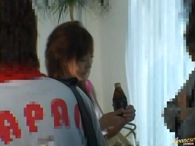 Asian Honey Mako Katase Fucks Models Her Body for a New Beverage