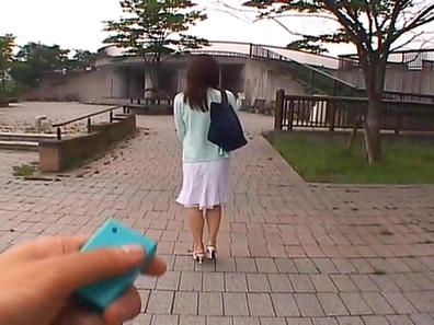 Saki Ninomiya Cute Asian girl is kinky and shows off