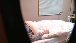 Two horny Tokyo nurses go for their patient´s dick in a mff action