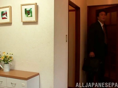 Clean Wet Japanese Wife Gets Fucked By Her Loving Husband Thoroughly