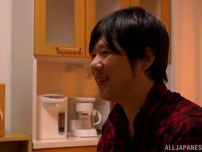 Loud-Moaning Japanese Sweetheart Gets Her Pussy Fucked Deeply
