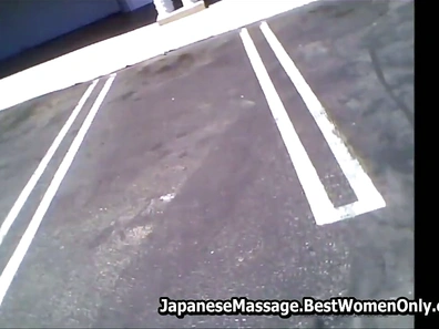 Japanese Massage Therapist Seduces Muscular Black Man for Steamy Encounter