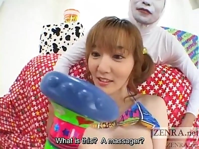 Hot Pale Japanese Goddess Vibrates Threesome Orgasms Subbed Passionately